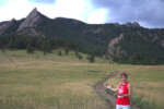 The Boulder Flatirons, Colorado. Summer, 2013. PC: Sophie Carter. I wanted to spend months, even seasons, in this beautiful little town!