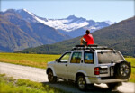 Most of our adventures in New Zealand would feature a scene like this. (Their) Summer, 2012. I think that's Rob Roy Glacier in the background, which means that we were probably near Wanaka. PC: Miranda Glavin.